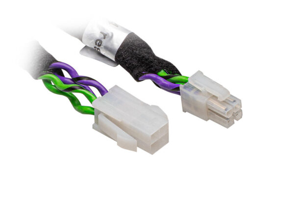 OPTION Molex Verlenging - 1.2m 1.5mm² - Groen/Paars