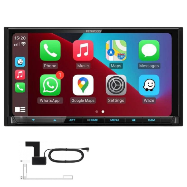 Kenwood DMX8021DABS | Apple Carplay, Android Auto | DAB+ | WiFi | Bluetooth