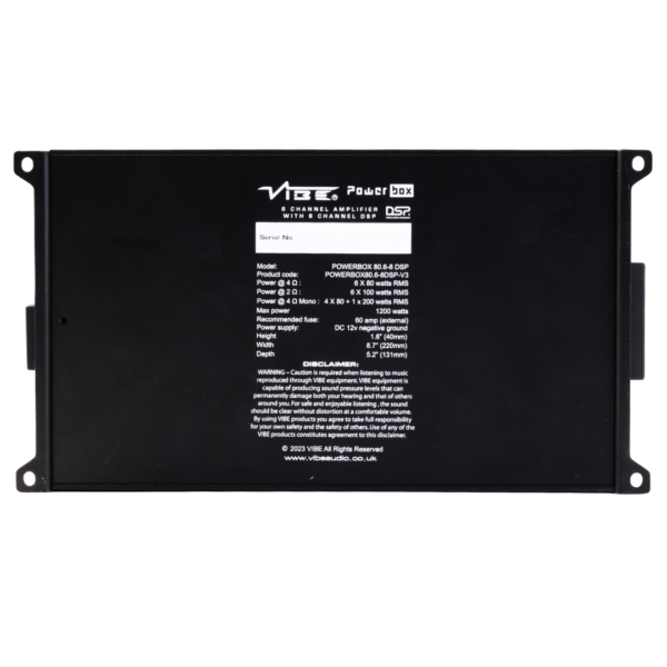 VIBE POWERBOX80.6-8DSP-V3 - Afbeelding 13